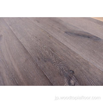 4mmブラシカットオークフロアエンジニアの木製の床